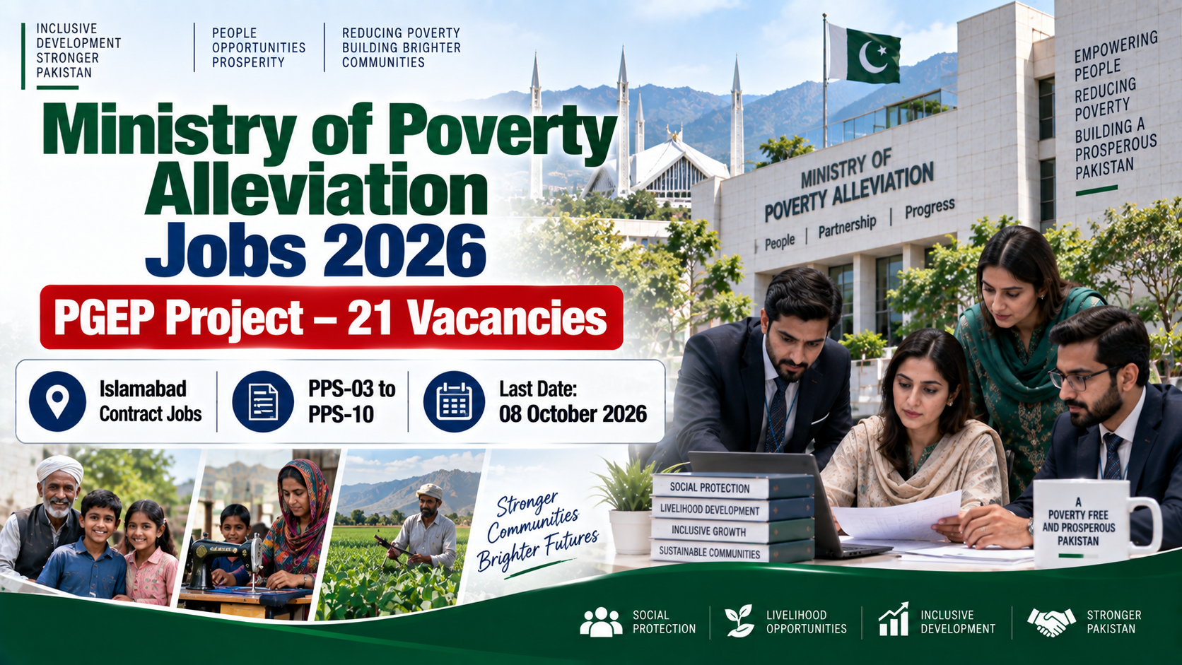 Ministry of Poverty Alleviation Jobs 2026 – PGEP Project 21 Vacancies